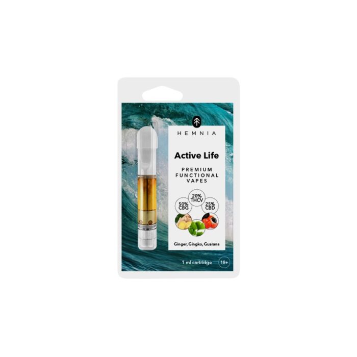 Active Life cartridge HEMNIA THC-V 20%, 1ml