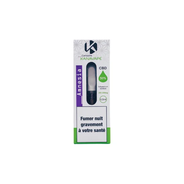 Amnesia CBD cartridge KanaVape 0,5ml