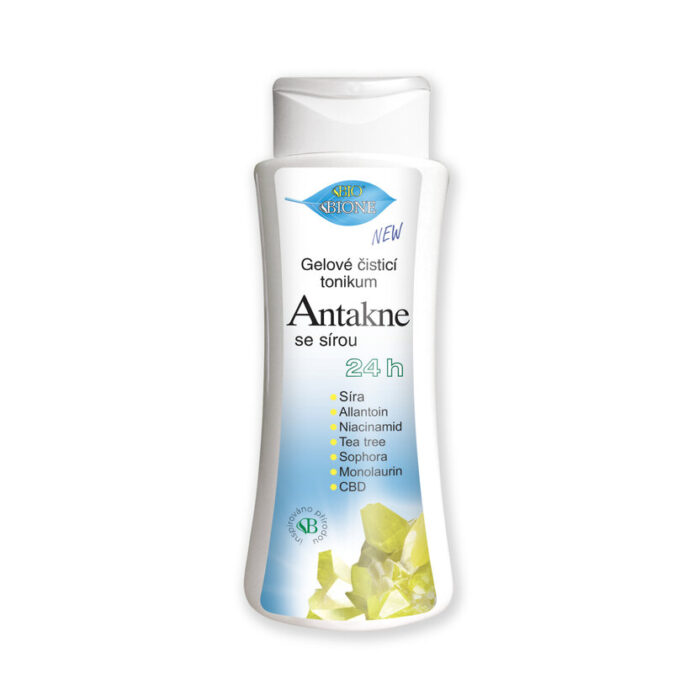 Antakne síra čistiace tonikum s CBD Bione 255ml