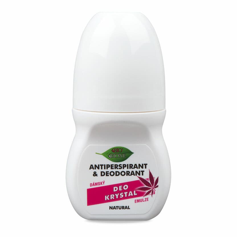 Antiperspirant + deodorant ROLL-ON dámsky ružový Bione 80 ml