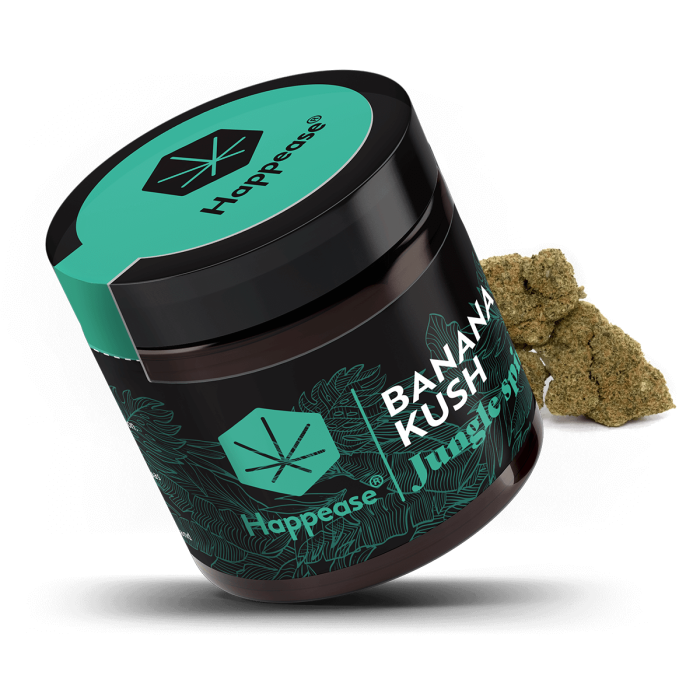 BANANA KUSH konopný CBD kvet Happease