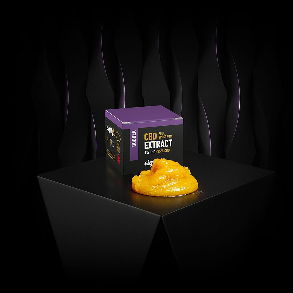 Budder CBD extrakt eighty8 85% 1g