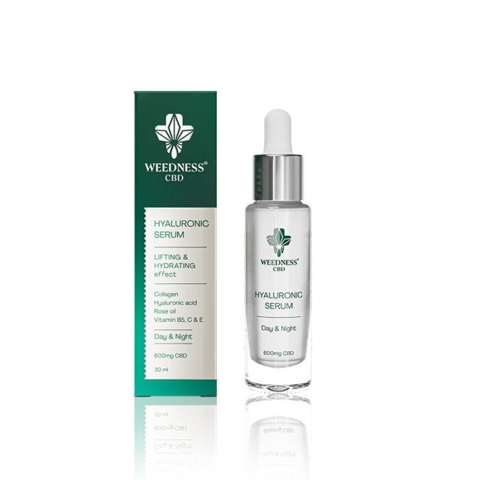 CBD liftingové hyalurónové sérum WEEDNESS 30ml