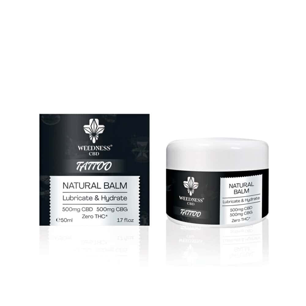 CBD tattoo balzam + CBG WEEDNESS 50ml