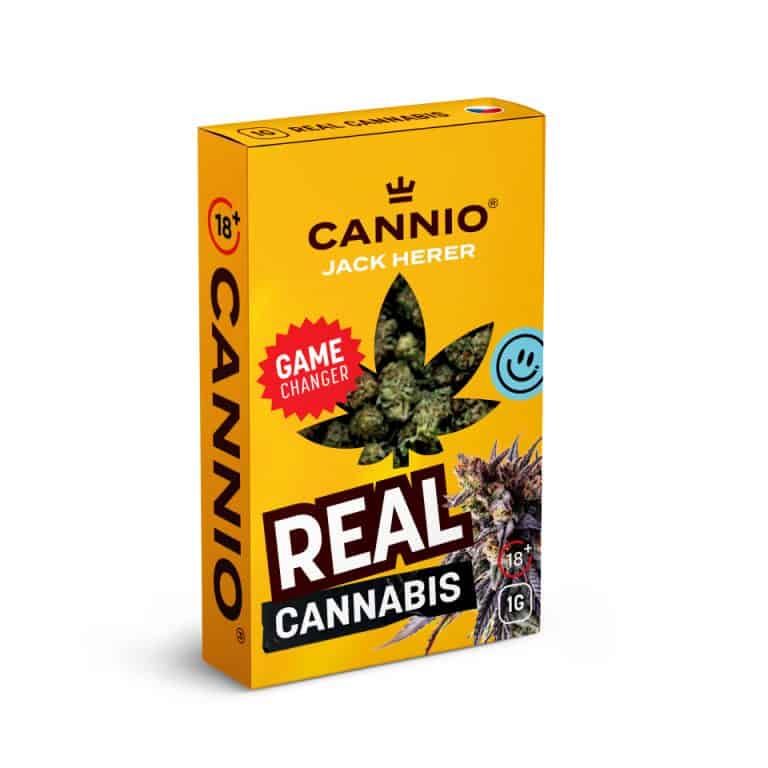 CBG9 konopné kvety CANNIO 1g