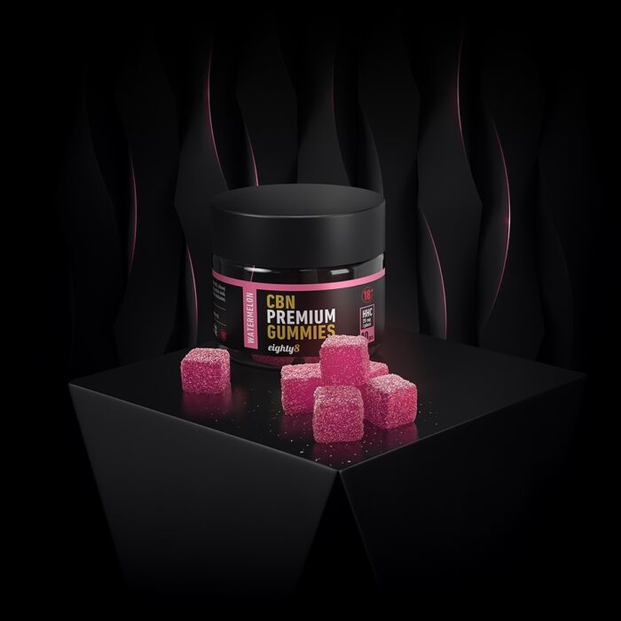 CBN cukríky na spánok Watermelon eighty8 10 kusov