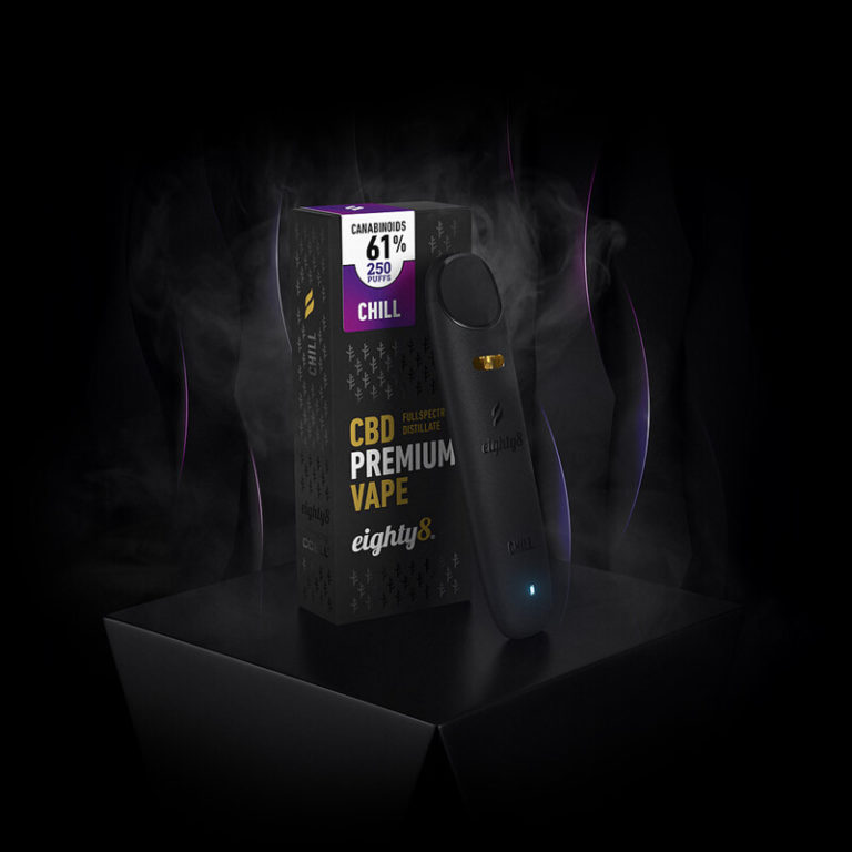 CHILL CBD premium VAPE 61% eighty8 0,5ml