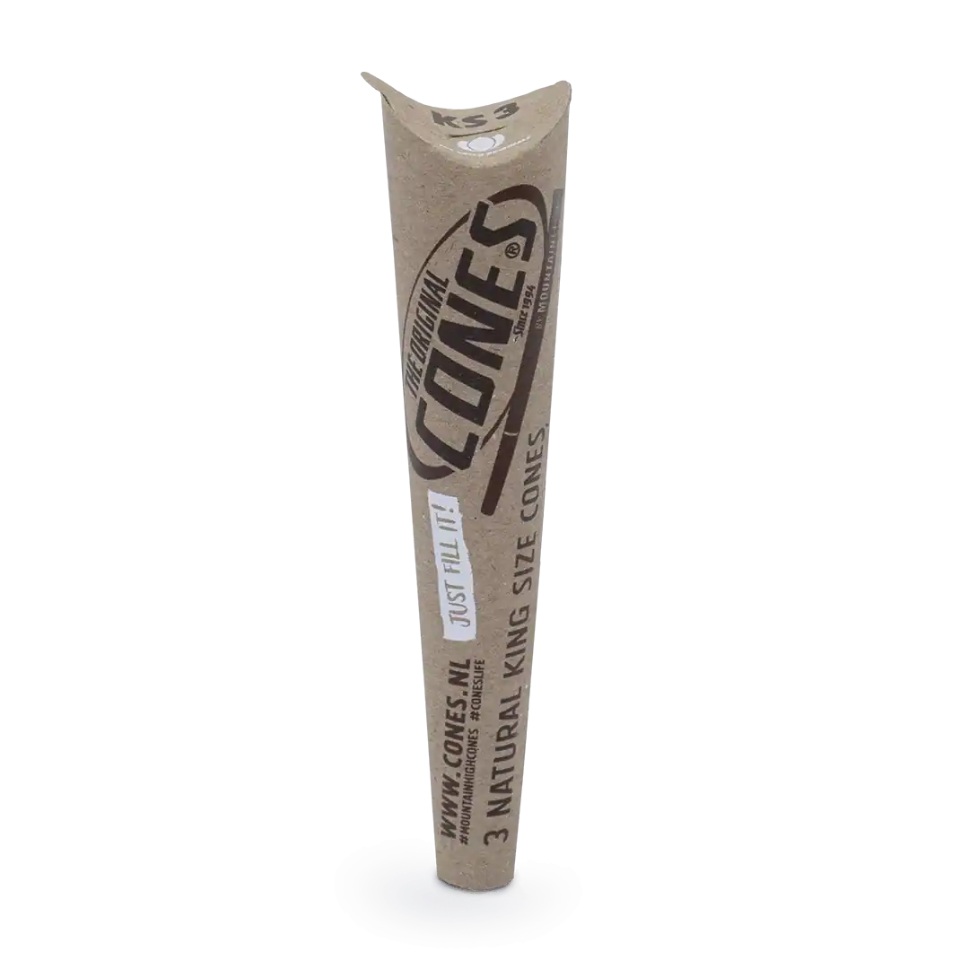 CONES dutinky KING SIZE 3x NATURAL