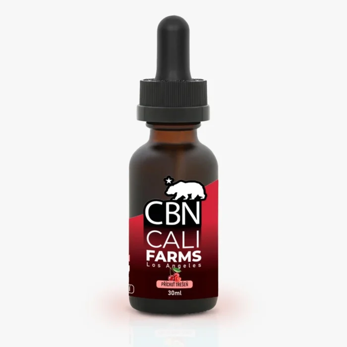 Cali Farms CBD + CBN olej ČEREŠŇA 30ml