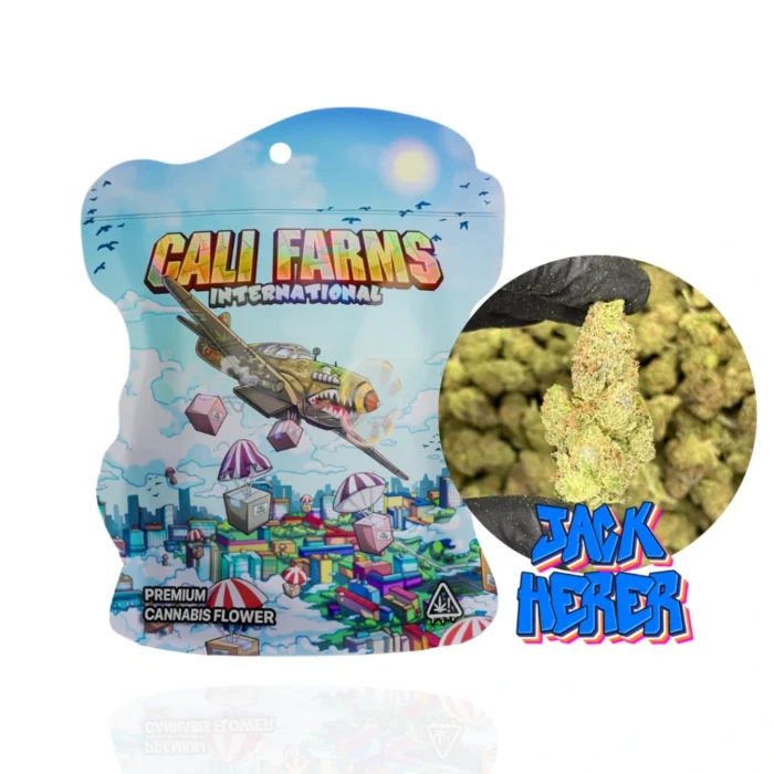 CBD šišky Jack Herer Cali Farms