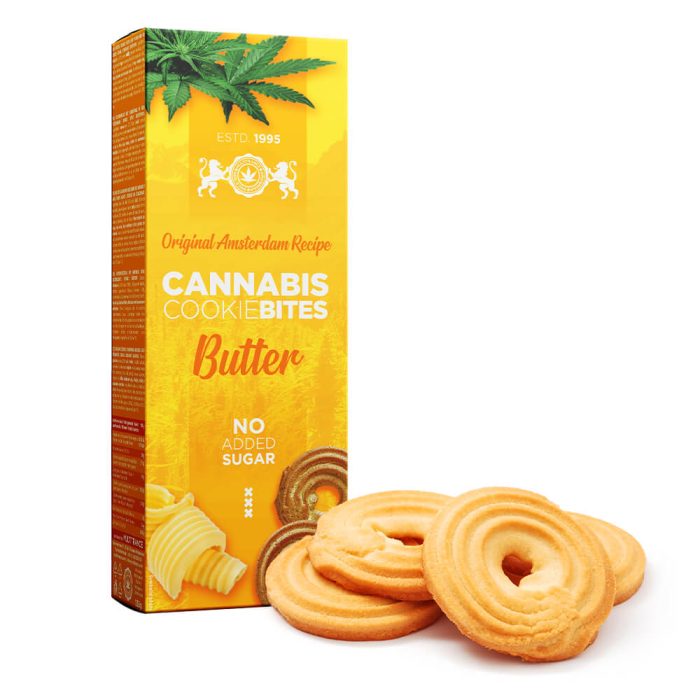 Butter Cannabis Cookie Bites Original Amsterdam 135g