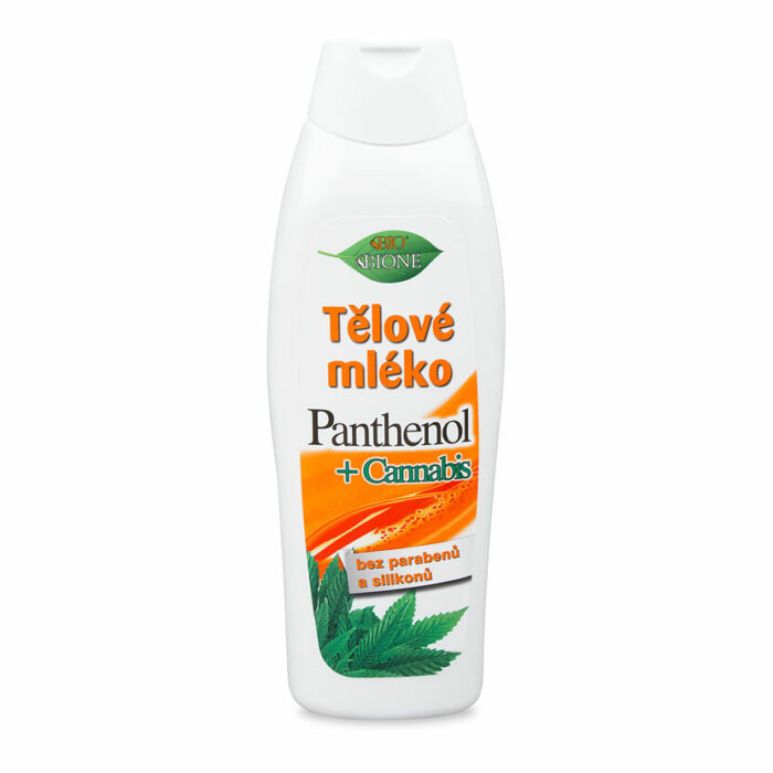 Cannabis telové mlieko Panthenol Bione 500ml