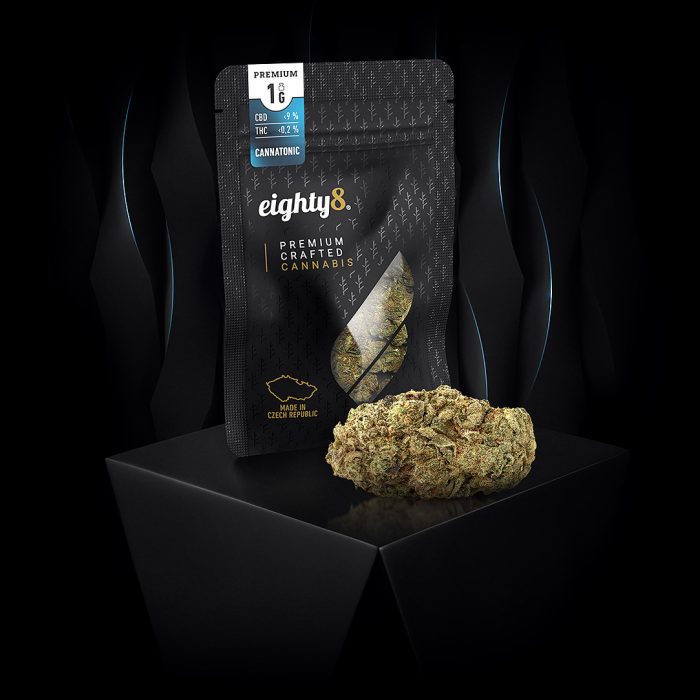 Cannatonic CONNECT CBD šišky eighty8