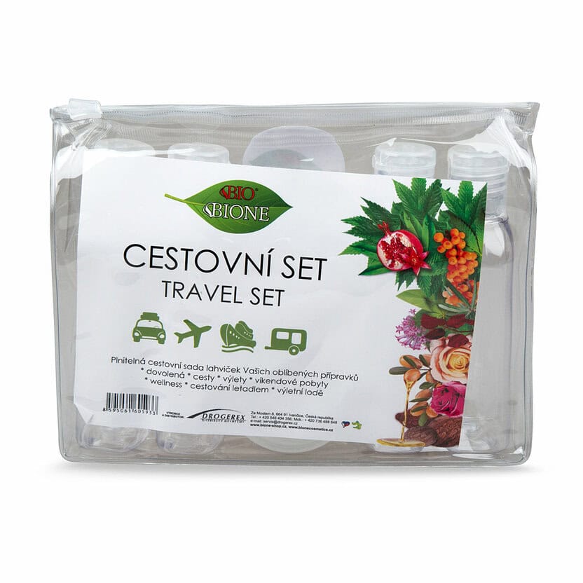 Cestovný balíček - Travel set Bione (prázdny)