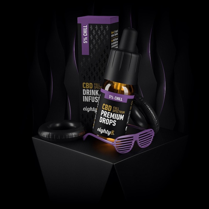 Chill CBD kvapky 5% eighty8 10ml