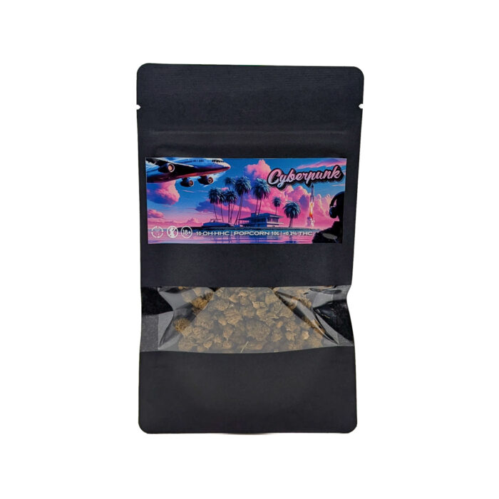 Cyberpunk TH8C PopCorn 10g by CBDpredajňa