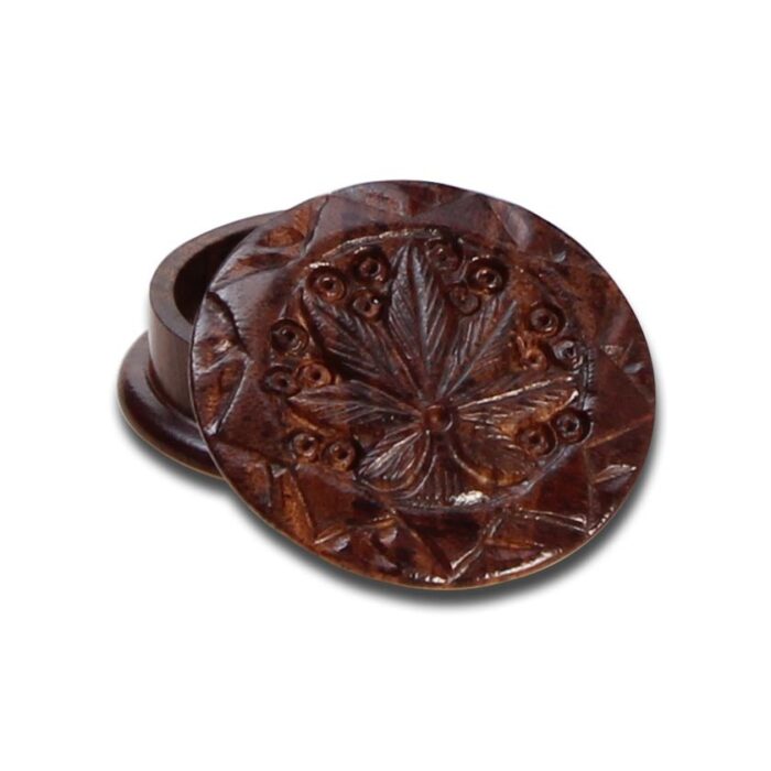 Drvička z ružového dreva 2-dielna Black Leaf