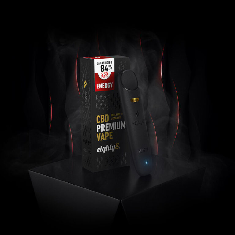 ENERGY CBD premium VAPE 84% eighty8 0,5ml
