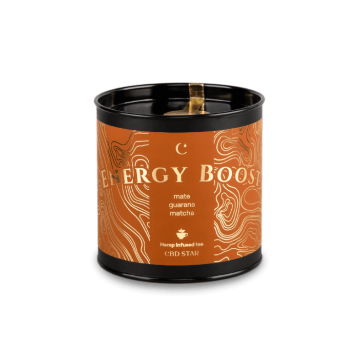 Energy Boost konopný čaj CBD STAR, 50g