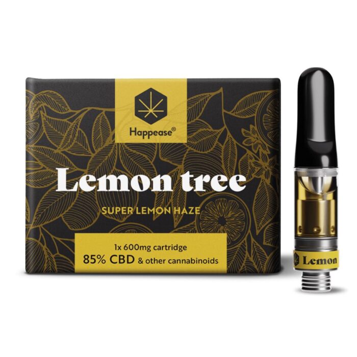 Happease CBD cartridge Lemon Tree 85% Super Lemon Haze 1ks
