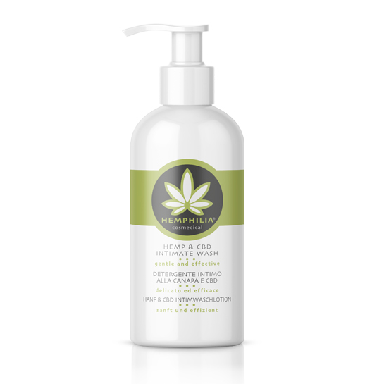 Intímne umývanie s CBD Hemphilia 250ml