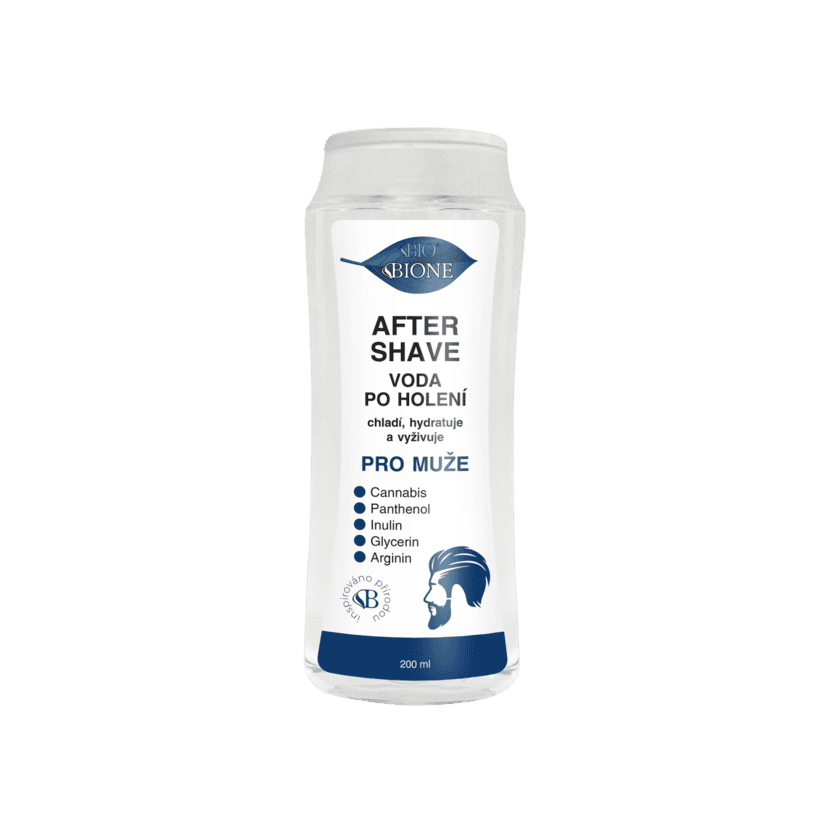 Konopná pánska voda po holení AFTER SHAVE Bione 200ml