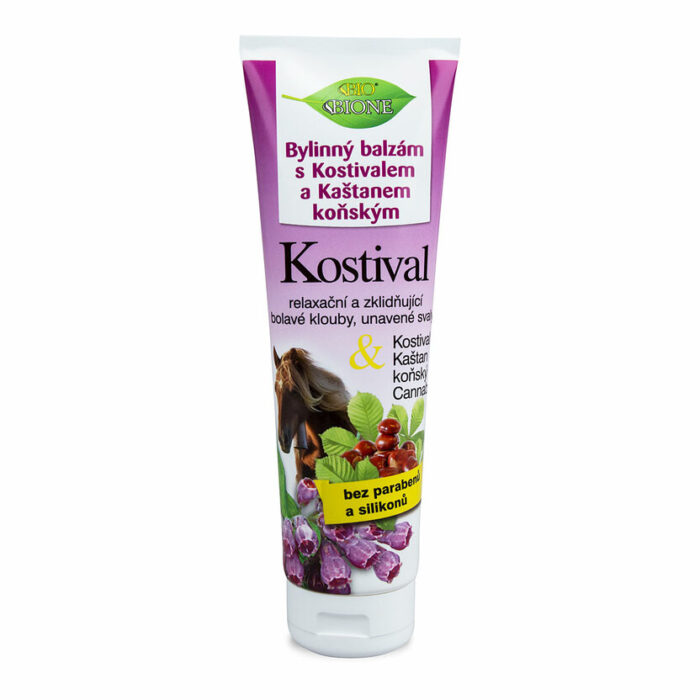 Konský bylinný balzam s kostihojom Bione 300ml