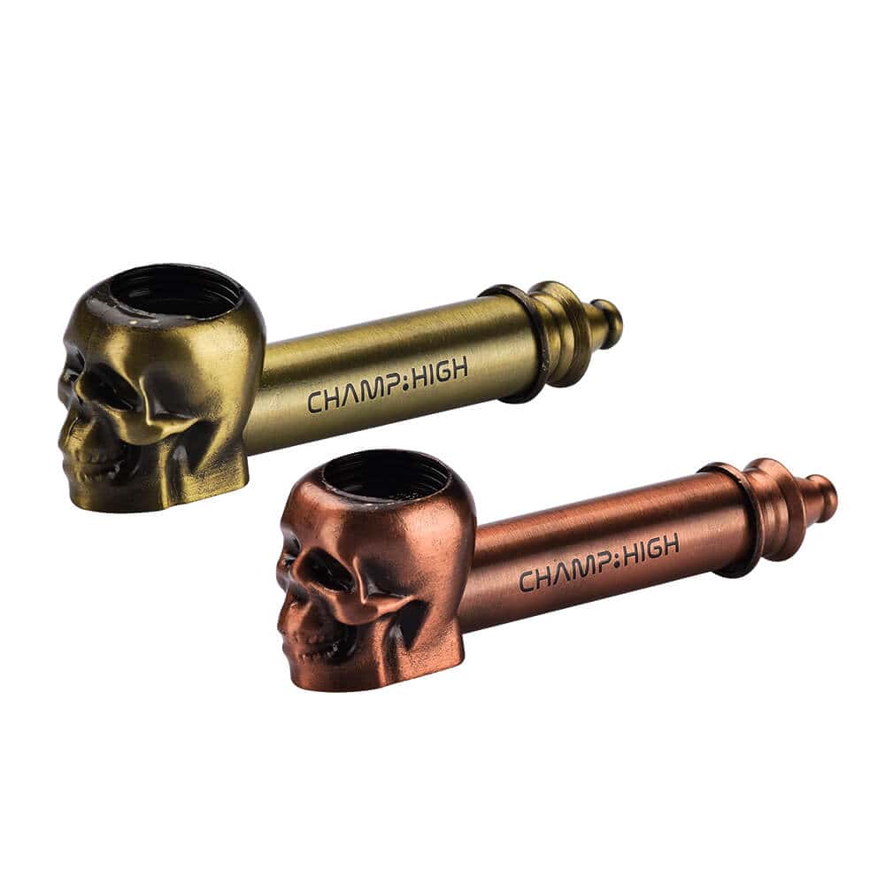 Kovová fajka Metal Skull CHAMP HIGH 8,3cm