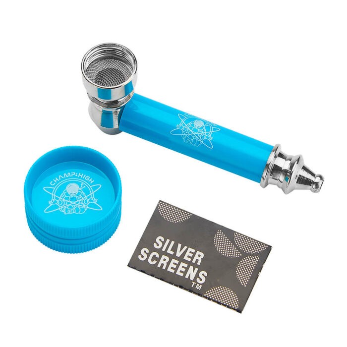 Kovová fajka + drvička CHAMP HIGH 9,5cm