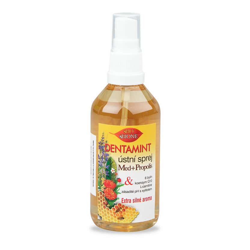 MED + Q10 Dentamint ústny sprey Bione 115ml