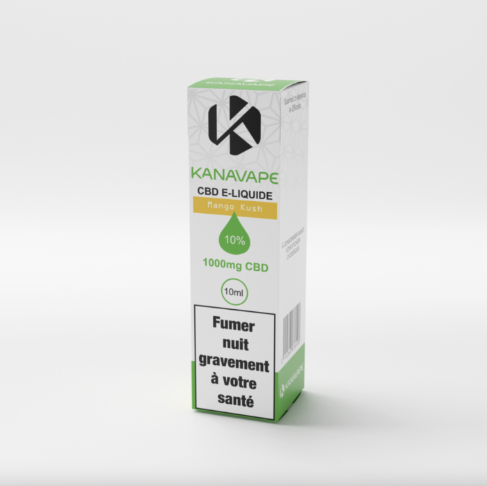 Mango Kush CBD 10% e liquid KanaVape 10ml PREMIUM