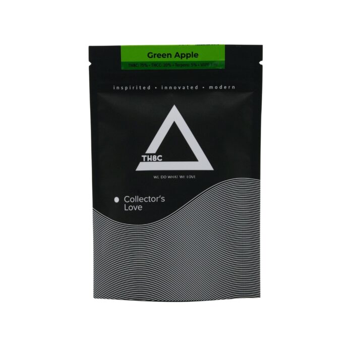 Green Apple TH8C + THCC vape pen 3ml by CBDpredajňa