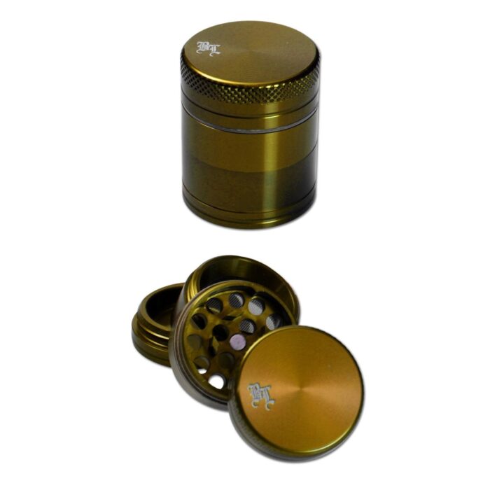 Mini drvička hliníková 4-dielna Black Leaf