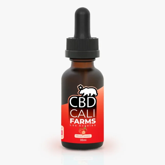 Cali Farms CBD olej JAHODA 30ml