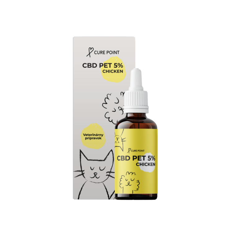 CurePoint CBD pre zvieratá CHICKEN 5% 10ml