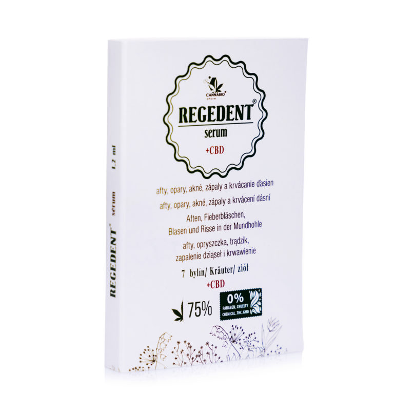 Regedent Serum CBD CANNABIO pharm 1,2ml