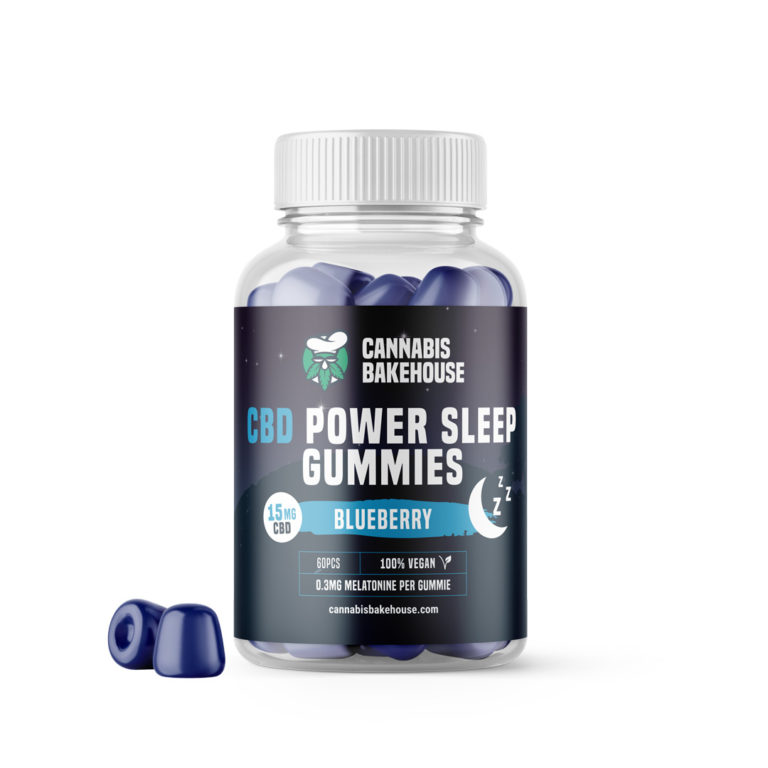 SLEEP gummies CBD Cannabis Bakehouse Melatonín 60ks 125g