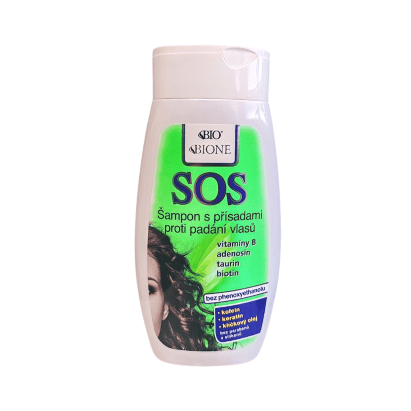 SOS šampón na vypadávanie vlasov pre ženy Bione 260ml