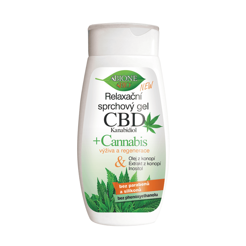 Sprchový gél relaxačný CBD Bione 260ml