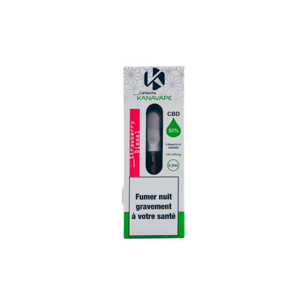 Strawberry Diesel CBD cartridge KanaVape 0,5ml
