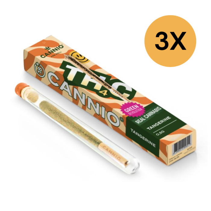 Výhodné balenie 3x TH4C pre-roll CANNIO 0,8g