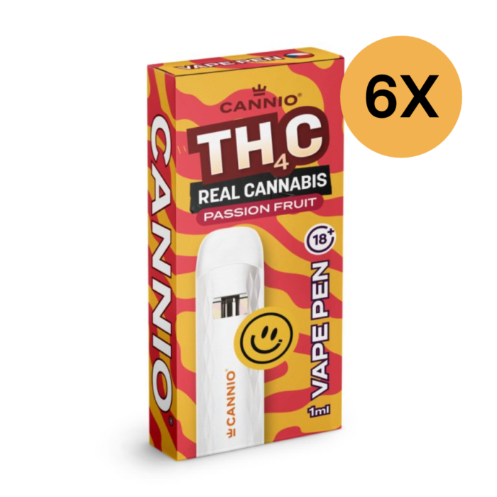 Výhodné balenie 6x TH4C vape pen CANNIO 1ml