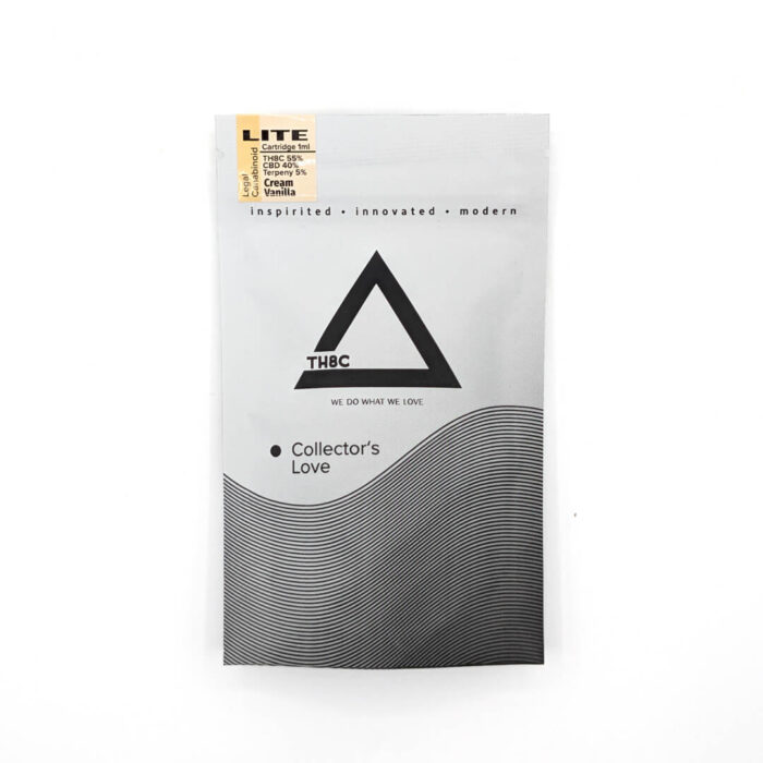 Cream Vanilla TH8C + CBD cartridge LITE 1ml by CBDpredajňa