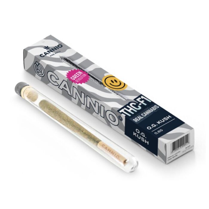 THC-F1 pre-roll CANNIO 0,8g
