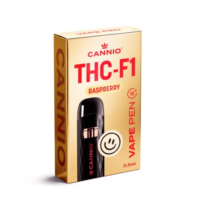 THC-F1 vape pen CANNIO 0,5ml - RASPBERRY