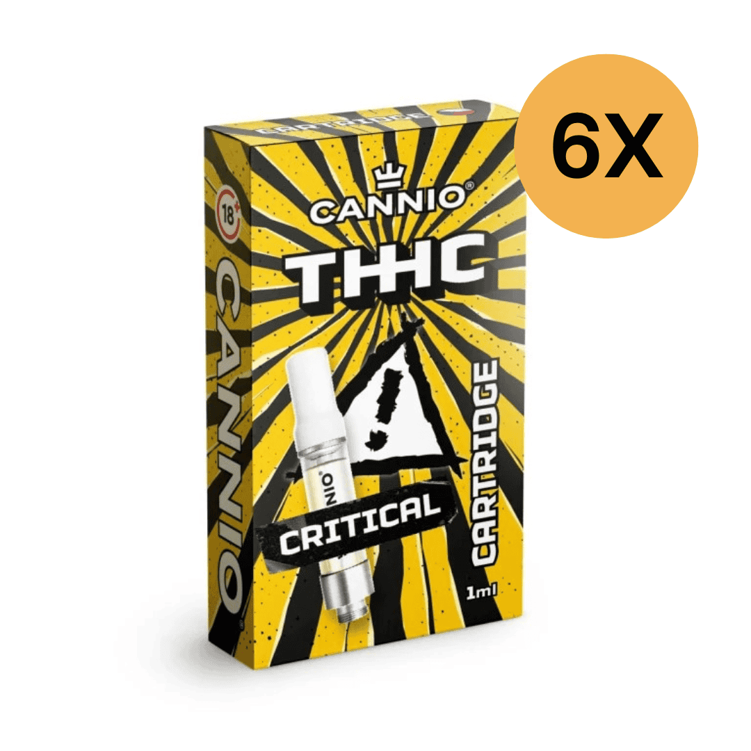 Výhodné balenie 6x THHC cartridge CANNIO 1ml