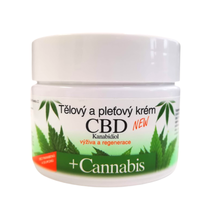 Telový a pleťový krém CBD Bione 260 ml