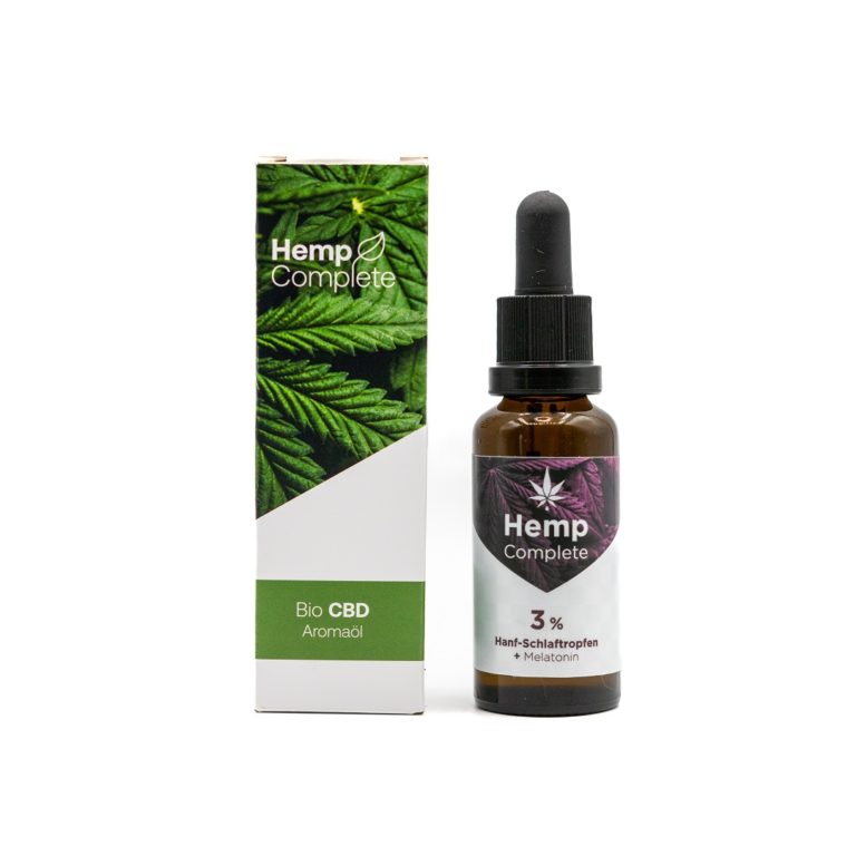 Konopné kvapky CBDnativ Melatonín na spánok 10ml