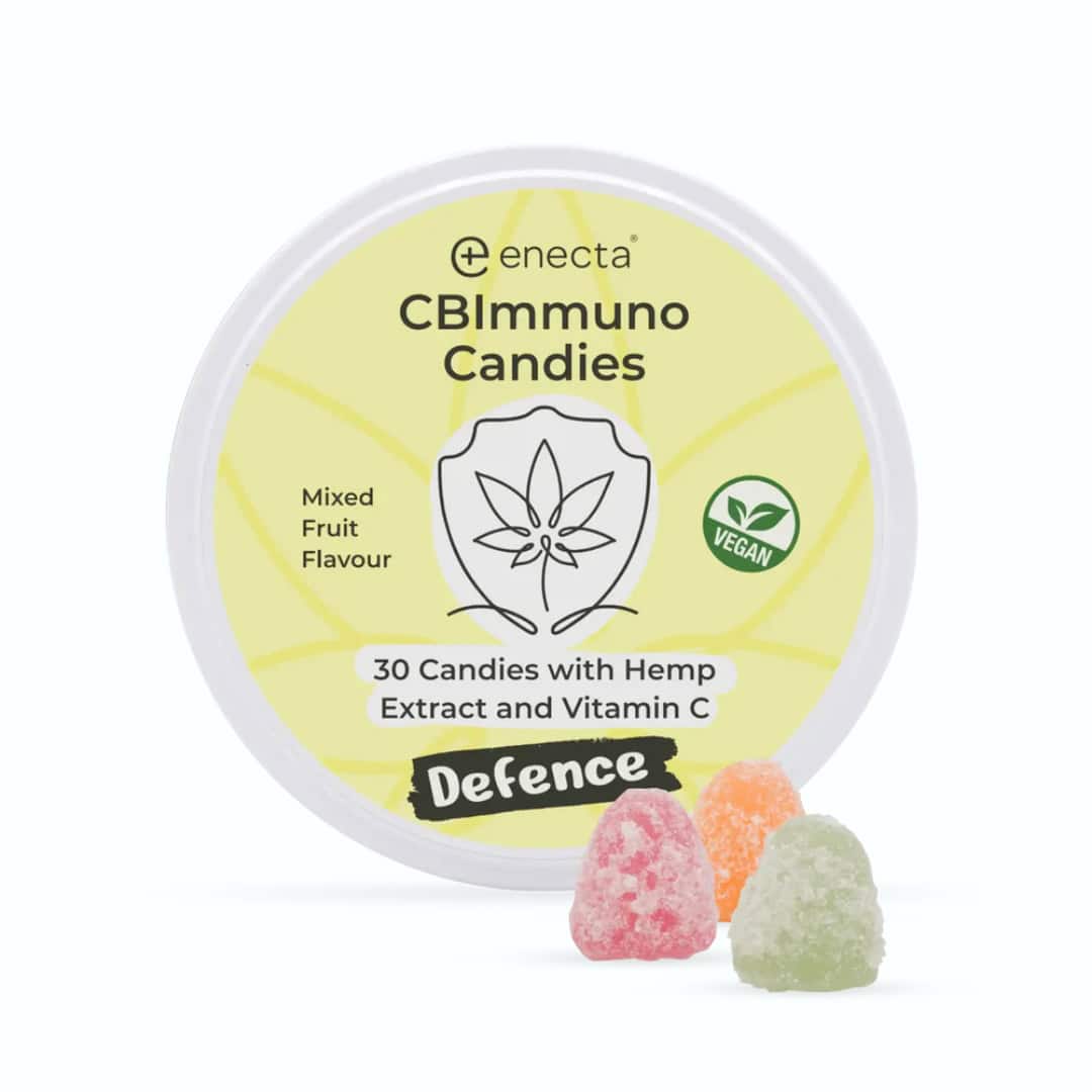 enecta CBImmuno želé cukríky Defence VITAMÍN C 30 ks