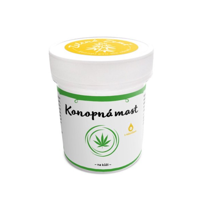 Zelená Země konopná masť na pokožku 100ml